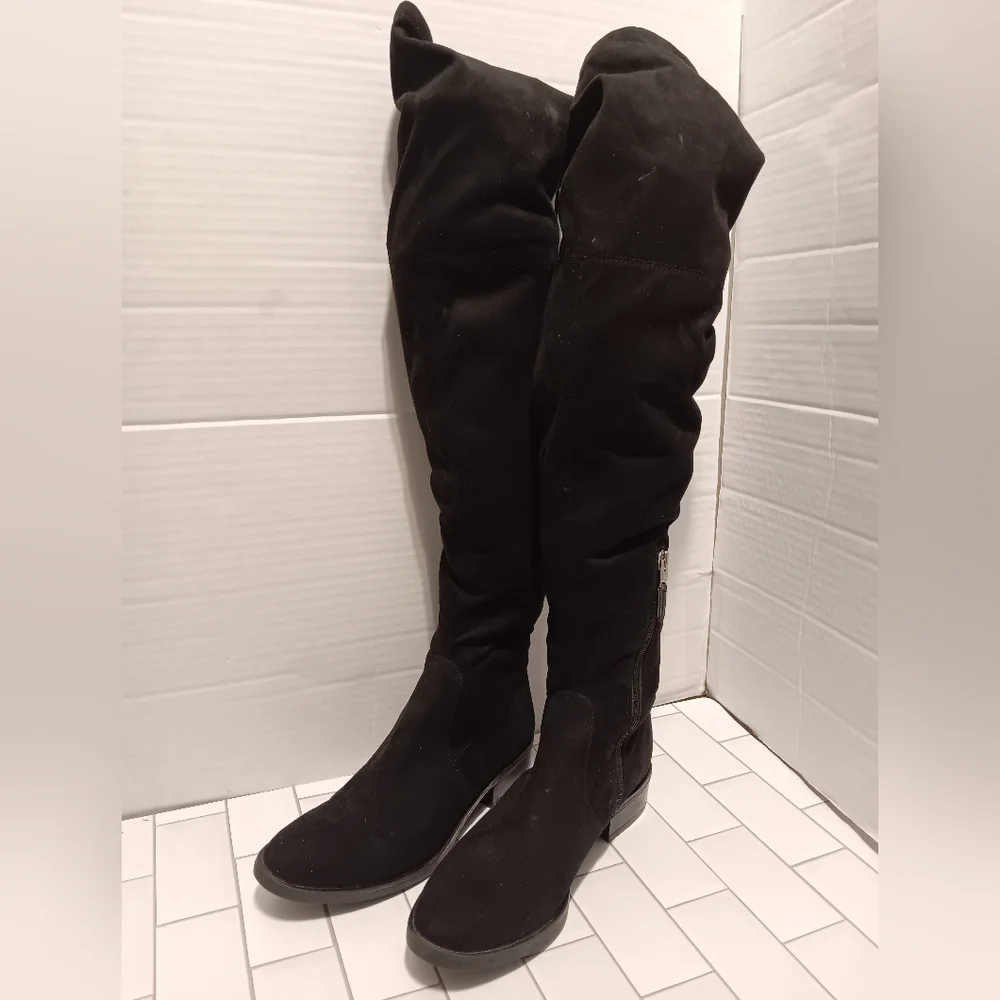 Sam Edelman‎ Thigh-High Boots For Women Sz7.5 Black